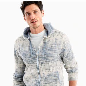 johnnie-O Pascal Double Zip Hoodie in Wake NWT